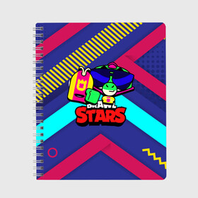 Тетрадь с принтом Базз Buzz Brawl Stars в городе Новоалтайск, 100% бумага | 48 листов, плотность листов — 60 г/м2, плотность картонной обложки — 250 г/м2. Листы скреплены сбоку удобной пружинной спиралью. Уголки страниц и обложки скругленные. Цвет линий — светло-серый
 | brawl | brawl stars | brawlstars | brawl_stars | buz | buzz | баз | базз | бравл | бравлстарс | буз