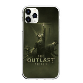 Чехол для iPhone 11 Pro матовый с принтом The Outlast Trial в городе Новоалтайск, Силикон |  | game | horror | outlast | апшер | аутласт | аутлэст | игра | майлз | меркоф | хоррор