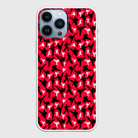 Чехол для iPhone 13 Pro Max с принтом Белый Каратист против Черного в городе Новоалтайск,  |  | fight club | karate | martial arts | айкидо | боевые искусства | боец | бои | бойцовский клуб | борьба | воин | дзюдо | карате | кимоно | рукопашный бой | сила | смешанные единоборства | соревнование | состязание