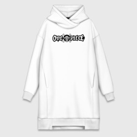 Платье-худи хлопок с принтом One Piece. Большой куш логотип в городе Новоалтайск,  |  | anime | manga | monkey d. luffy | one piece | аниме | большой куш | ван пис | вон пис | гол д. роджер | кайдо | король пиратов | луфи | луффи | манга | манки д. луффи | нами | нико робин | пират | портгас д. эйс | ророноа зоро