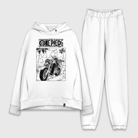 Женский костюм хлопок Oversize с принтом Чоппер и Зоро на байке | One Piece. Большой куш в городе Новоалтайск,  |  | anime | manga | one piece | tony tony chopper | zoro roronoa | аниме | большой куш | ван пис | вон пис | врач | зородзюро | король пиратов | любитель сладкой ваты | манга | пират | пираты соломенной шляпы | ророноа зоро