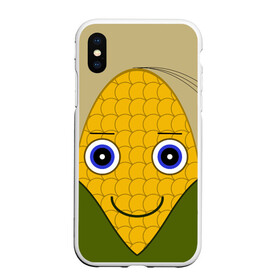 Чехол для iPhone XS Max матовый с принтом Кукуруза Художник в городе Новоалтайск, Силикон | Область печати: задняя сторона чехла, без боковых панелей | краски | кукуруза | палитра | художник