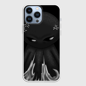 Чехол для iPhone 13 Pro Max с принтом Ом ном ном в городе Новоалтайск,  |  | Тематика изображения на принте: black | dark | gothic | gray | monochrome | mork2028 | shadow | гнев | готический | злость | монохромный | морк2028 | подгорает | полыхает | тёмный | тень | тьма | чёрно белый