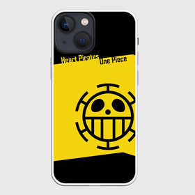 Чехол для iPhone 13 mini с принтом Пираты Сердца One Piece в городе Новоалтайск,  |  | anime | manga | one piece | аниме | большой куш | ван пис | весёлый роджер | вон пис | докуро | капитан трафальгар д. ватер ло | корабль полярный тан | король пиратов | манга | пират | пиратский флаг
