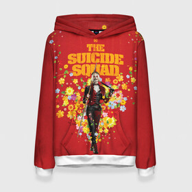Женская толстовка 3D с принтом TSS | Harley Quinn в городе Новоалтайск, 100% полиэстер  | двухслойный капюшон со шнурком для регулировки, мягкие манжеты на рукавах и по низу толстовки, спереди карман-кенгуру с мягким внутренним слоем. | harley quinn | suicide squad | the suicide squad | vdzabma | харли квинн | харли куинн