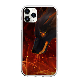Чехол для iPhone 11 Pro Max матовый с принтом ОГНЕНЫЙ ВОЛК, 3d в городе Новоалтайск, Силикон |  | Тематика изображения на принте: боевойоскал | волк | глаза | гнев | злой | зубы | искра | огонь | пламья | страшный | уголёк | языкипламени | ярость