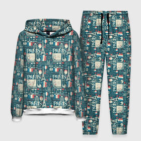 Мужской костюм 3D (с толстовкой) с принтом PARIS в городе Новоалтайск,  |  | amur | fashion | for lovers | france | glamor | love | paris | romance | амур | гламур | город любви | для влюбленных | любовь | мода | париж | романтика | страна | франция | эйфелева башня