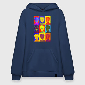 Худи SuperOversize хлопок с принтом Andy Warhol / Энди Уорхол в городе Новоалтайск, 70% хлопок, 30% полиэстер, мягкий начес внутри | карман-кенгуру, эластичная резинка на манжетах и по нижней кромке, двухслойный капюшон
 | andy warhol | contemporary art | diptych | pop atr | актуальное искусство | диптих | поп арт | современное искусство | энди уорхол