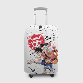 Чехол для чемодана 3D с принтом Луффи пират Соломенной Шляпы | One Piece в городе Новоалтайск, 86% полиэфир, 14% спандекс | двустороннее нанесение принта, прорези для ручек и колес | anime | manga | monkey d. luffy | one piece | аниме | большой куш | ван пис | вон пис | капитан | король пиратов | луси | луфи | луффи | луффи но уми | луффи таро | манга | манки д. луффи | мугивара | пират | пятый император