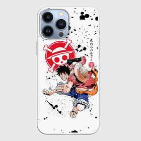 Чехол для iPhone 13 Pro Max с принтом Луффи пират Соломенной Шляпы | One Piece в городе Новоалтайск,  |  | Тематика изображения на принте: anime | manga | monkey d. luffy | one piece | аниме | большой куш | ван пис | вон пис | капитан | король пиратов | луси | луфи | луффи | луффи но уми | луффи таро | манга | манки д. луффи | мугивара | пират | пятый император