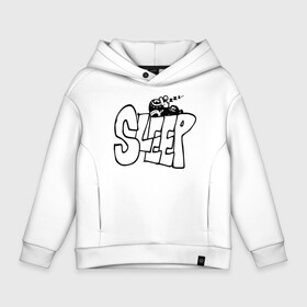 Детское худи Oversize хлопок с принтом SLEEP Тони Тони Чоппер | One Piece в городе Новоалтайск, френч-терри — 70% хлопок, 30% полиэстер. Мягкий теплый начес внутри —100% хлопок | боковые карманы, эластичные манжеты и нижняя кромка, капюшон на магнитной кнопке | one piece | tony tony chopper | аниме | большой куш | ван пис | великий флот | вон пис | врач | любитель сладкой ваты | манга | ниндзя пирато минко самурайский альянс | пират | пираты соломенной шляпы