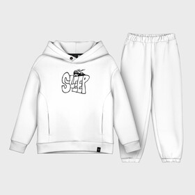 Детский костюм хлопок Oversize с принтом SLEEP Тони Тони Чоппер | One Piece в городе Новоалтайск,  |  | Тематика изображения на принте: one piece | tony tony chopper | аниме | большой куш | ван пис | великий флот | вон пис | врач | любитель сладкой ваты | манга | ниндзя пирато минко самурайский альянс | пират | пираты соломенной шляпы