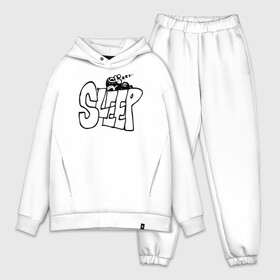 Мужской костюм хлопок OVERSIZE с принтом SLEEP Тони Тони Чоппер | One Piece в городе Новоалтайск,  |  | one piece | tony tony chopper | аниме | большой куш | ван пис | великий флот | вон пис | врач | любитель сладкой ваты | манга | ниндзя пирато минко самурайский альянс | пират | пираты соломенной шляпы