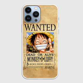 Чехол для iPhone 13 Pro Max с принтом Манки Д. Луффи в розыске One Piece в городе Новоалтайск,  |  | Тематика изображения на принте: anime | manga | monkey d. luffy | one piece | аниме | большой куш | ван пис | вон пис | капитан | король пиратов | луси | луфи | луффи | луффи но уми | луффи таро | манга | манки д. луффи | мугивара | пират | пятый император