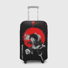 Чехол для чемодана 3D с принтом Monkey D. Luffy One Piece в городе Новоалтайск, 86% полиэфир, 14% спандекс | двустороннее нанесение принта, прорези для ручек и колес | anime | manga | monkey d. luffy | one piece | аниме | большой куш | ван пис | вон пис | капитан | король пиратов | луси | луфи | луффи | луффи но уми | луффи таро | манга | манки д. луффи | мугивара | пират | пятый император