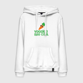 Мужская толстовка хлопок с принтом Veggies Are Cool в городе Новоалтайск, френч-терри, мягкий теплый начес внутри (100% хлопок) | карман-кенгуру, эластичные манжеты и нижняя кромка, капюшон с подкладом и шнурком | green | greenpaece | nature | sport | vegan | yoga | веган | вегетарианец | гринпис | еда | животные | жизнь | здоровье | зеленый | йога | мир | овощи | пища | планета | природа | растение | спорт | тело | фрукты