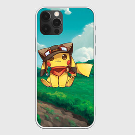 Чехол для iPhone 12 Pro Max с принтом Пикачу летчик в городе Новоалтайск, Силикон |  | anime | picachu | pikachu | аниме | милый | пика | пикачу | покебол | покемон