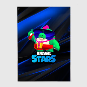 Постер с принтом Базз Buzz Brawl Stars в городе Новоалтайск, 100% бумага
 | бумага, плотность 150 мг. Матовая, но за счет высокого коэффициента гладкости имеет небольшой блеск и дает на свету блики, но в отличии от глянцевой бумаги не покрыта лаком | brawl | brawl stars | brawlstars | brawl_stars | buz | buzz | баз | базз | бравл | бравлстарс | буз
