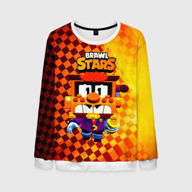 Мужской свитшот 3D с принтом Грифф Griff Brawl Stars в городе Новоалтайск, 100% полиэстер с мягким внутренним слоем | круглый вырез горловины, мягкая резинка на манжетах и поясе, свободная посадка по фигуре | brawl | brawl stars | brawlstars | brawl_stars | grif | griff | бравл | бравлстарс | грифф