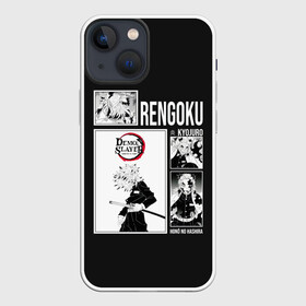 Чехол для iPhone 13 mini с принтом Rengoku в городе Новоалтайск,  |  | anime | kimetsu no yaiba | аниме | анимэ | клинок рассекающий демонов