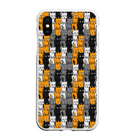 Чехол для iPhone XS Max матовый с принтом Злые Коты в городе Новоалтайск, Силикон | Область печати: задняя сторона чехла, без боковых панелей | emotions | funny joke | humor | meme | nichosi | peka face | slang | smileys | trollface | trolling | демотиватор | злой кот | идея | коты | мем | недовольный кот | ничоси | образ | пека фейс | прикол | сленг | смайлики | троллинг | троллфейс