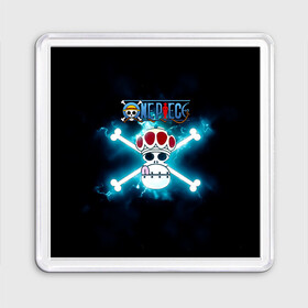 Магнит 55*55 с принтом Пираты Вапола One Piece в городе Новоалтайск, Пластик | Размер: 65*65 мм; Размер печати: 55*55 мм | anime | one piece | plate wapol | аниме | бликинг | большой куш | ван пис | вапол | весёлый роджер | вон пис | исси 100 | король пиратов | корона | кости | куромаримо | манга | пират | пираты вапола | робсон | уон пис