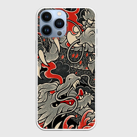 Чехол для iPhone 13 Pro Max с принтом Китайский Дракон, China Dragon в городе Новоалтайск,  |  | Тематика изображения на принте: chinese dragon | dhina dragon | dragon | азиатский дракон | восточный дракон | дракон | китайские драконы | китайский дракон | красный дракон | традиционный китайский дракон | японский дракон