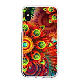 Чехол для iPhone XS Max матовый с принтом Тропики в городе Новоалтайск, Силикон | Область печати: задняя сторона чехла, без боковых панелей | Тематика изображения на принте: гавайи. | море | океан | отдых | пляж | спокойствие | штиль