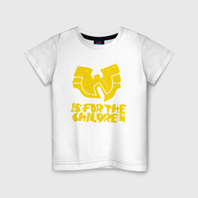 Детская футболка хлопок с принтом Wu-Tang Children в городе Новоалтайск, 100% хлопок | круглый вырез горловины, полуприлегающий силуэт, длина до линии бедер | black | gza | hip hop | method man | music | new york | odb | old school | rap | rza | wu tang | wu tang clan | аудио | винил | ву тэнг | граффити | диджей | кассета | микрофон | музыка | нью йорк | пластинка | рэп | рэпер | хип хоп