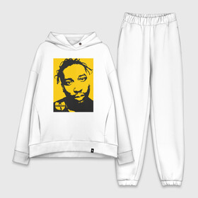 Женский костюм хлопок Oversize с принтом ODB в городе Новоалтайск,  |  | black | gza | hip hop | method man | music | new york | odb | old school | rap | rza | wu tang | wu tang clan | аудио | винил | ву тэнг | граффити | диджей | кассета | микрофон | музыка | нью йорк | пластинка | рэп | рэпер | хип хоп