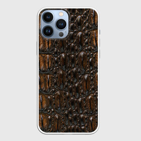 Чехол для iPhone 13 Pro Max с принтом Рептилоид в городе Новоалтайск,  |  | Тематика изображения на принте: берегите природу | кожа | корокодил