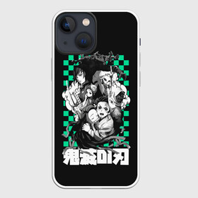 Чехол для iPhone 13 mini Клинок рассекающий демонов: в городе Новоалтайск, | | anime | kimetsu no yaiba | аниме | анимэ | клинок рассекающий демонов