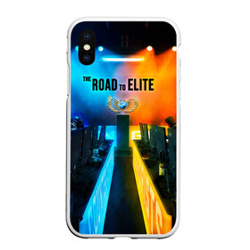 Чехол для iPhone XS Max матовый с принтом Road to global elite в городе Новоалтайск, Силикон | Область печати: задняя сторона чехла, без боковых панелей | Тематика изображения на принте: counter stike | cs go | csgo | elite | faceit | global | global elite | mvp | road to global elite | глобал | контр страйк | контра | соревнования | фейсит