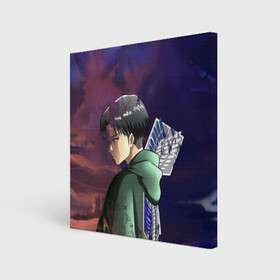 Холст квадратный с принтом  Атака титанов в городе Новоалтайск, 100% ПВХ |  | anime | attack on titan | аниме | атака титанов | манга | сингэки но кёдзин | титан | эрен йегер
