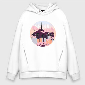 Мужское худи Oversize хлопок с принтом Seoul Tower With Woodblock в городе Новоалтайск, френч-терри — 70% хлопок, 30% полиэстер. Мягкий теплый начес внутри —100% хлопок | боковые карманы, эластичные манжеты и нижняя кромка, капюшон на магнитной кнопке | 3racha | bts | bts idol | drake | exid hot pink | ikon | kpop | seoul tower with woodblock style cherry blossoms south korea | sleepy baby wolf | stay gold | кейпоп | корейская музыка | корея | кпоп | поп