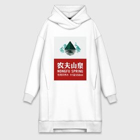Платье-худи хлопок с принтом Nongfu Spring Essential в городе Новоалтайск,  |  | 3racha | bts | bts idol | drake | exid hot pink | ikon | kpop | nongfu spring essential | sleepy baby wolf | stay gold | кейпоп | корейская музыка | корея | кпоп | поп