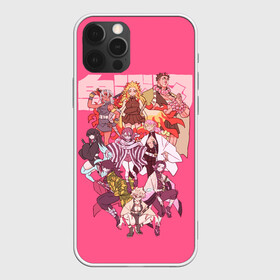 Чехол для iPhone 12 Pro Max с принтом Slayers on pink в городе Новоалтайск, Силикон |  | anime | kimetsu no yaiba | аниме | анимэ | клинок рассекающий демонов