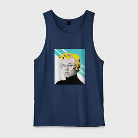 Мужская майка хлопок с принтом Энди Уорхол | Andy Warhol в городе Новоалтайск, 100% хлопок |  | andy warhol | художник | энди уорхол
