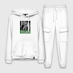 Мужской костюм хлопок с толстовкой с принтом Vegan Elephant в городе Новоалтайск,  |  | elephant | green | greenpaece | nature | sport | vegan | yoga | веган | вегетарианец | гринпис | еда | животные | жизнь | здоровье | зеленый | йога | мир | овощи | пища | планета | природа | растение | слон | спорт | тело | фрукты