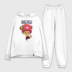 Женский костюм хлопок Oversize с принтом Тони Тони Чоппер | One Piece в городе Новоалтайск,  |  | one piece | tony tony chopper | аниме | большой куш | ван пис | великий флот | вон пис | врач | любитель сладкой ваты | манга | ниндзя пирато минко самурайский альянс | пират | пираты соломенной шляпы