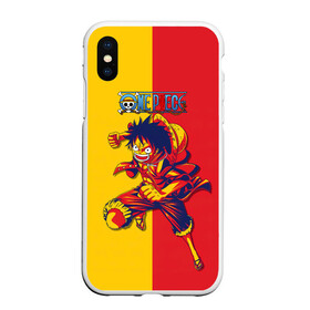 Чехол для iPhone XS Max матовый с принтом Удар Луффи | One Piece в городе Новоалтайск, Силикон | Область печати: задняя сторона чехла, без боковых панелей | anime | manga | monkey d. luffy | one piece | аниме | большой куш | ван пис | вон пис | капитан | король пиратов | луси | луфи | луффи | луффи но уми | луффи таро | манга | манки д. луффи | мугивара | пират | пятый император