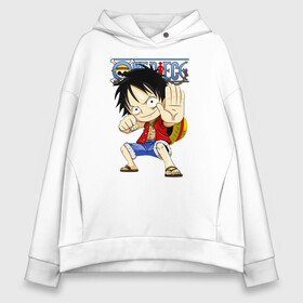 Женское худи Oversize хлопок с принтом Манки Д. Луффи | One Piece в городе Новоалтайск, френч-терри — 70% хлопок, 30% полиэстер. Мягкий теплый начес внутри —100% хлопок | боковые карманы, эластичные манжеты и нижняя кромка, капюшон на магнитной кнопке | anime | manga | monkey d. luffy | one piece | аниме | большой куш | ван пис | вон пис | капитан | король пиратов | луси | луфи | луффи | луффи но уми | луффи таро | манга | манки д. луффи | мугивара | пират | пятый император