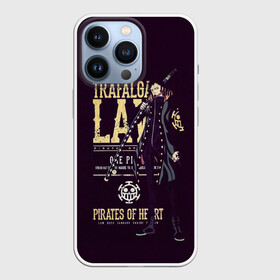 Чехол для iPhone 13 Pro с принтом Трафальгар Ло | Пираты Сердца в городе Новоалтайск,  |  | anime | manga | one piece | trafalgar d. water law | аниме | большой куш | ван пис | вон пис | доктор | капитан | король пиратов | лого | манга | пират | пираты сердца | ситибукай | смайл | трафальгар д. ватер ло