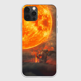 Чехол для iPhone 12 Pro Max с принтом РАДИАЦИОННОЕ СОЛНЦЕ (Z) в городе Новоалтайск, Силикон |  | cosmos | space | sun | готика | звезда | космический творец | космос | противогаз | радиационное | солнце | творец