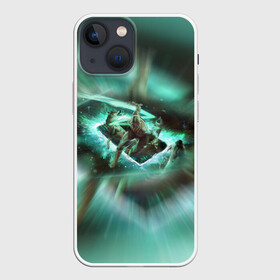 Чехол для iPhone 13 mini с принтом ВЕДЬМАК | THE WITCHER (Z) в городе Новоалтайск,  |  | geralt | the witcher | the witcher wild hunt | witcher | wolf | аард | аксий | ведьмак | ведьмак 3 | волк | геральт | игни | ирден | йенифер | квен | охотник | трисс | цири