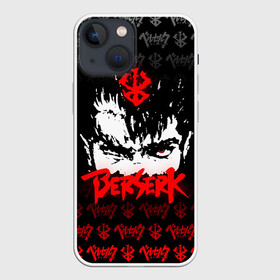 Чехол для iPhone 13 mini с принтом BERSERK (ЛОГО) в городе Новоалтайск,  |  | anime | berserk | manga | аниме | берсерк | гатс | манга | череп