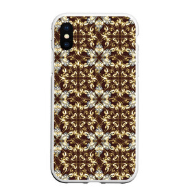 Чехол для iPhone XS Max матовый с принтом узоры в городе Новоалтайск, Силикон | Область печати: задняя сторона чехла, без боковых панелей | versace | vip | абстракция | версаче | паттерн | текстуры | узоры