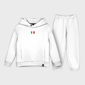 Детский костюм хлопок Oversize с принтом Italy Team в городе Новоалтайск,  |  | Тематика изображения на принте: football | forza | italia | italy | milan | rome | sport | гол | евро | европа | италия | итальянец | кубок | манчини | милан | рим | спорт | тренер | турист | фанат | футбол | футболист | чемпион