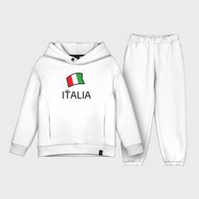 Детский костюм хлопок Oversize с принтом Italia 2021 в городе Новоалтайск,  |  | Тематика изображения на принте: football | forza | italia | italy | milan | rome | sport | гол | евро | европа | италия | итальянец | кубок | манчини | милан | рим | спорт | тренер | турист | фанат | футбол | футболист | чемпион
