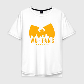 Мужская футболка хлопок Oversize с принтом Wu-Tang Forever в городе Новоалтайск, 100% хлопок | свободный крой, круглый ворот, “спинка” длиннее передней части | Тематика изображения на принте: black | cream | gza | hip hop | method man | music | new york | odb | old school | rap | rza | wu tang | wu tang clan | аудио | винил | ву тэнг | граффити | диджей | кассета | микрофон | музыка | нью йорк | пластинка | рэп | рэпер | хип хоп